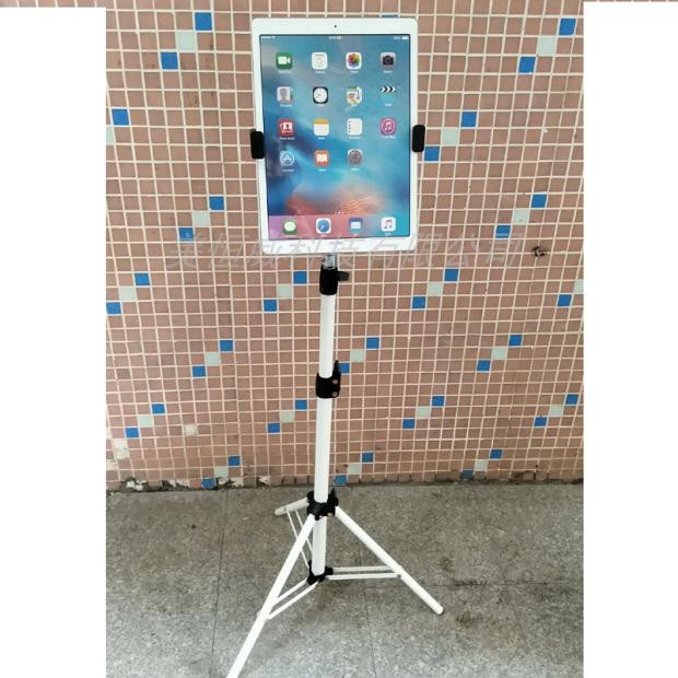 12 9 inch tablet frame clamp for iPad Pro horizontal vertical clip thickening rotation clamp