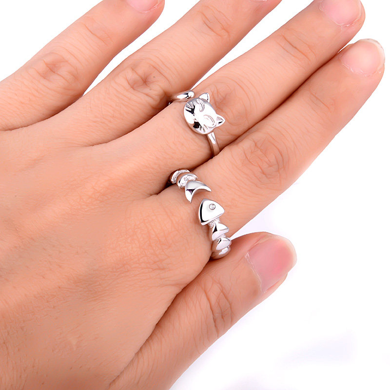 Bague mixte en Argenterie - Ref 3087491 Image 4