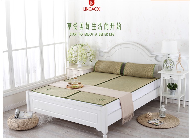 Gấp mat giường vườn ươm Thảm xuống một mặt ký túc xá sinh viên 0.7m1.2m1.5m thể được tùy chỉnh - Thảm mùa hè chiếu trúc cho bé