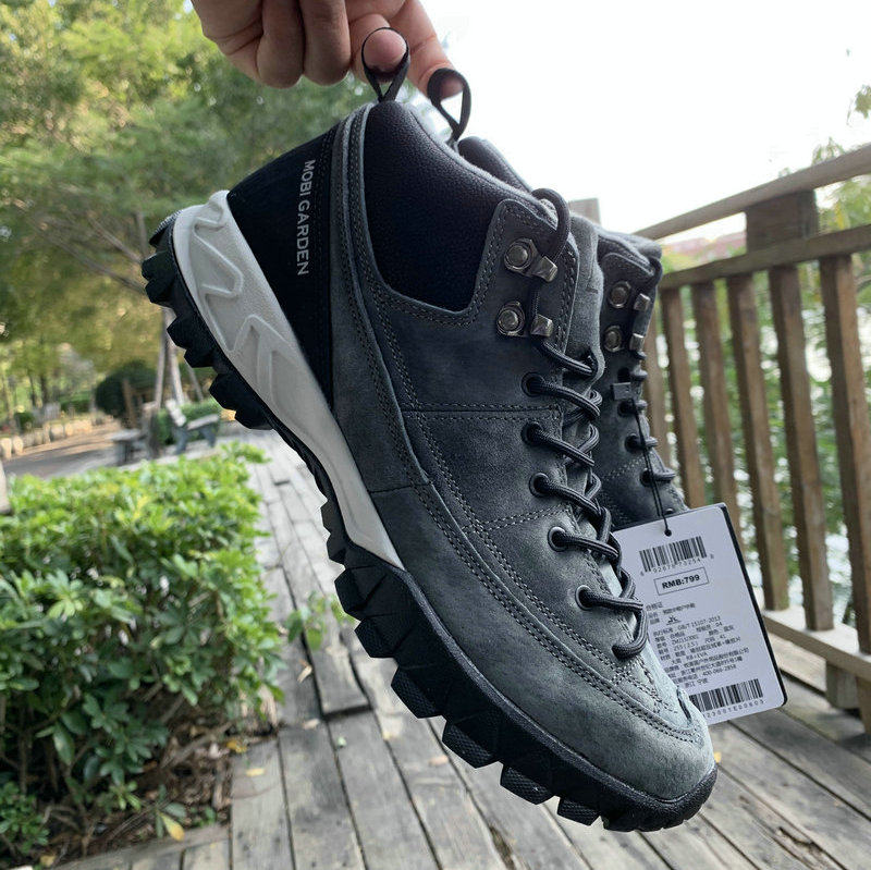 Do not go home Mugaudi 21 new leather anti-splash water Bangka velvet warm and lightweight outdoor hiking shoes