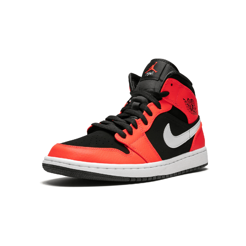 Air Jordan 1 Mid aj1 Joe 1 Giày nam Giày bóng rổ trung bình hồng ngoại - 554724 061 - Giày bóng rổ giày thể thao nam chính hãng