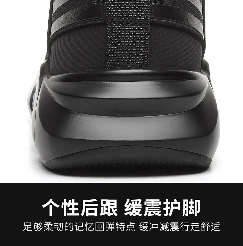 Giày nam mùa xuân Giày da cao cho nam Trạm châu Âu Thể thao giải trí của Anh - Giay cao giày sneaker