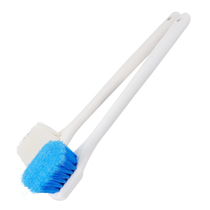 Hotel bathroom floor cleaning brush long handle hard brush Toilet brush Hand-held heavy brush extended plastic handle