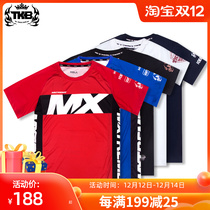 Thailand imported TKB Topking MX sports T-shirt fight Sanda running fighting training leisure short sleeves