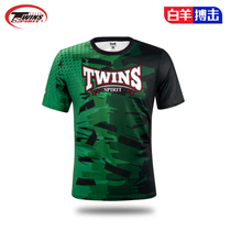 TWINS SPIRIT t-shirt Muay Thai boxing fighting short-sleeved quick-drying clothing for men and women sports color training