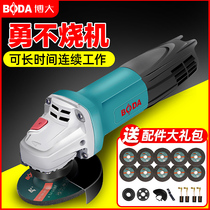 Boda angle grinder electric grinding machine cutting machine polishing machine hand-held small multifunctional polishing machine hand grinding wheel