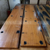 Old boat wood Solid wood Vintage wood log background wallboard Weathered bar board Old wood floor Stairs