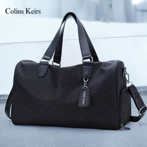  Colins Keirs travel bag mens portable Korean short-distance large-capacity duffel bag boarding bag Sports fitness bag