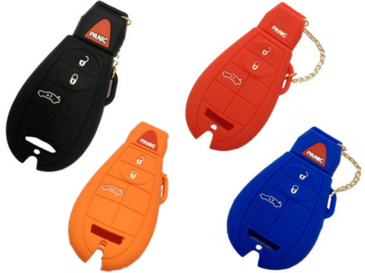 Dodge cool Ram Silicone Key Bag JEEP Gip Great Chinokee Grand Jeron Car Key Sleeve 