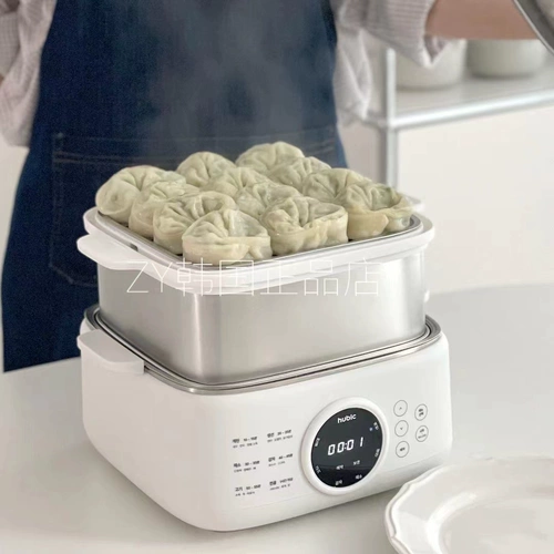 Универсальная коробка из нержавеющей стали, многослойная пароварка, Южная Корея