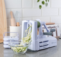 South Korea imported direct mail hand-cranked vegetable spiral grater grater knife vegetable cutting machine multi-functional Western food