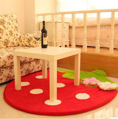 Kindergarten Table Dolls Home Living Room Corner Reading Area Baby write and draw white small tea table edge a few