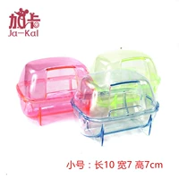 Маленький прозрачный цвет ванной комнаты случайный