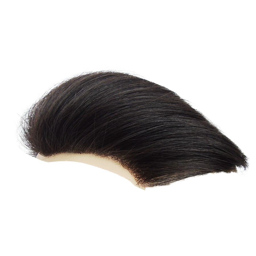 Weaving Hair Replacement Wig Men S Head Short Hair Block Real Hair