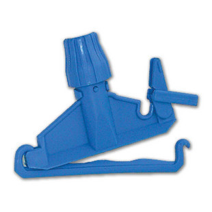 C-015A buttoned ground drag clip-superb batik waxed mop clip-blue waxed mop ground tug (clip)