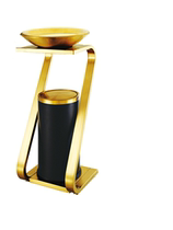 New Pint S Type Seat Ground Ash Ash Barrel Lift Mouth Office Mall Ash Bucket Hotel Lobby Trash Can