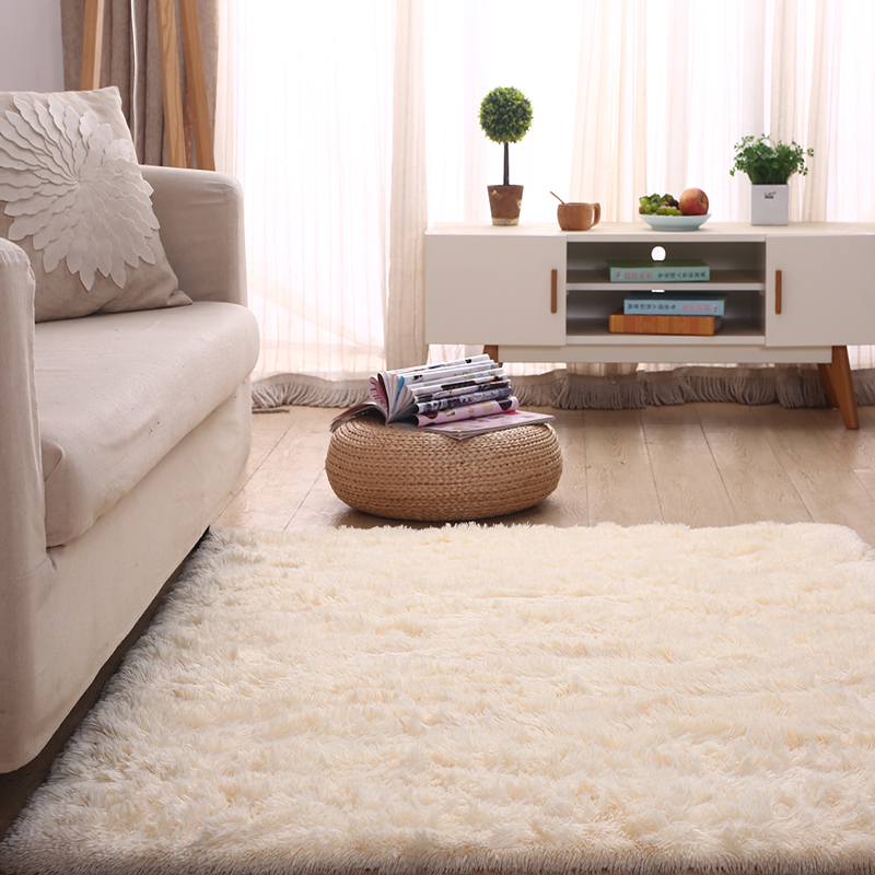 Neo thảm phòng khách nền trang trí sang trọng mat net cô gái màu đỏ rắn màu đơn giản dễ thương thảm thảm - Thảm thảm lót sàn phòng ngủ