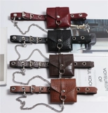 Брендовая небольшая сумка, сумка через плечо, полиуретановый ремень, маленький модный костюм, универсальная помада, поясная сумка, крокодиловый принт