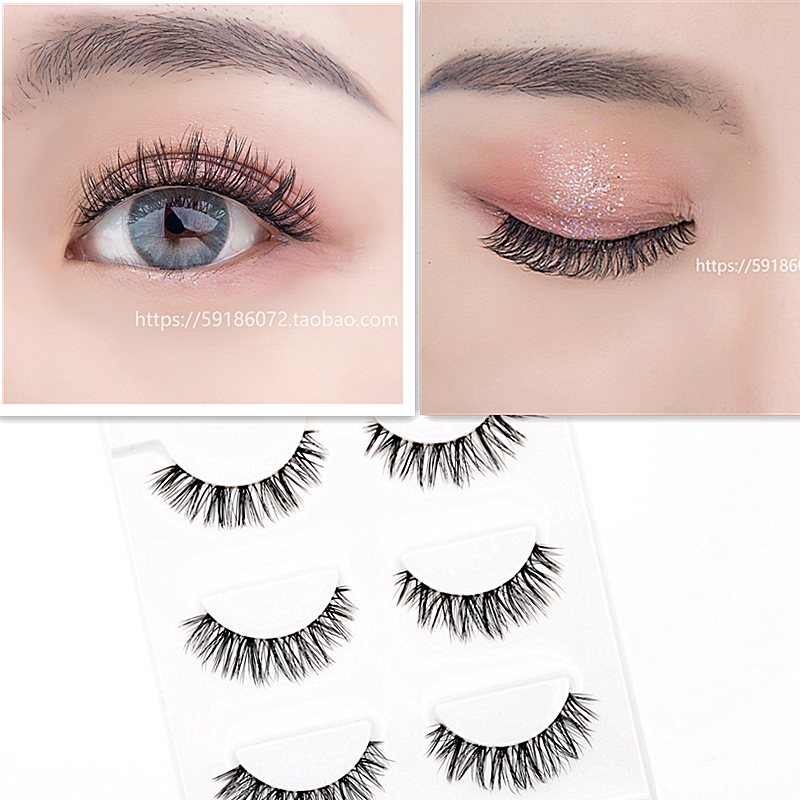 New Roll - Tip - Clean and Transparent Eye in the Charming Simulation and Fresh Natural Fake Mahlash Y - 2 Triple Back