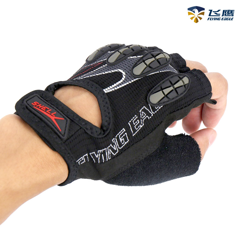 Flying Eagle Glove Speed Pulley Slip Dry Ice Palm Anti-Wear and Breathable Bike men and women Ice Sports Half Finger Gloves