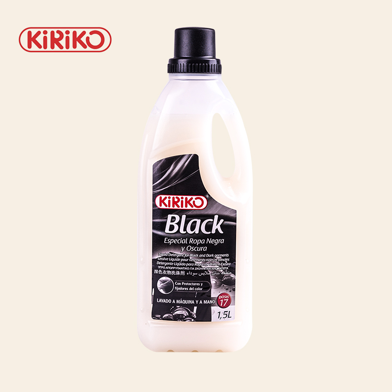 KIRIKO欧洲进口洗衣液香味持久深色专用白领必备黑衣物不伤手1.5L
