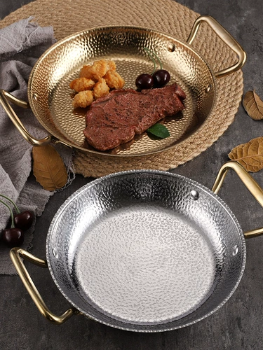 Корейская нержавеющая сталь сухой горшок горшок горшок горшок морепродукты горшка горячая точка коммерческая золотая жареная курица