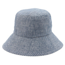 MUJI MUJI men and women French linen anti-ultraviolet fisherman round hat sunshade hat
