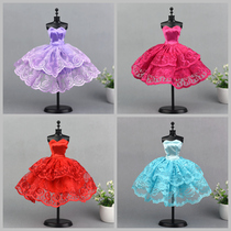 30cm dress-up doll 6-point baby dress ballet heart princess birthday children Girl Toy princess doll