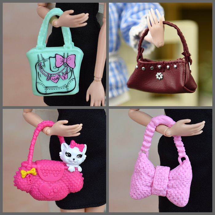 Changing clothes dolls 6 Sub-va Mini accessories Heart Yi Hyeon Super Mode Girl Costume House Wine Toy Hand Bag Bag bag