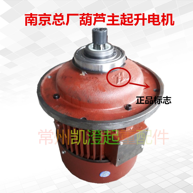 Nanjing Hoisting Motor Factory 5T electric crane main hoisting motor ZD41-4 7 5KW hoisting motor
