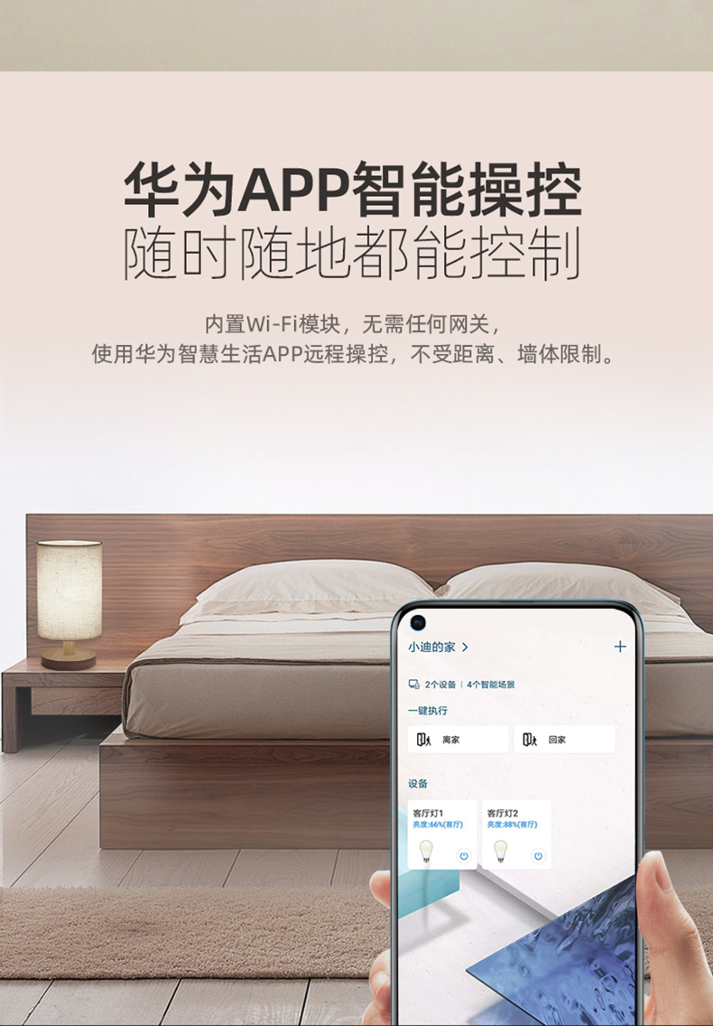 Sengled 生迪 智能遥控调光床头灯 图5