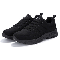 Summer new training shoes mens ultra-light black running shoes military training shoes sports breathable security tactical shoes women and men