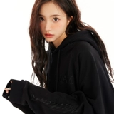 Красная утепленная толстовка подходит для мужчин и женщин, толстовка с капюшоном с капюшоном, куртка для влюбленных, с вышивкой, оверсайз