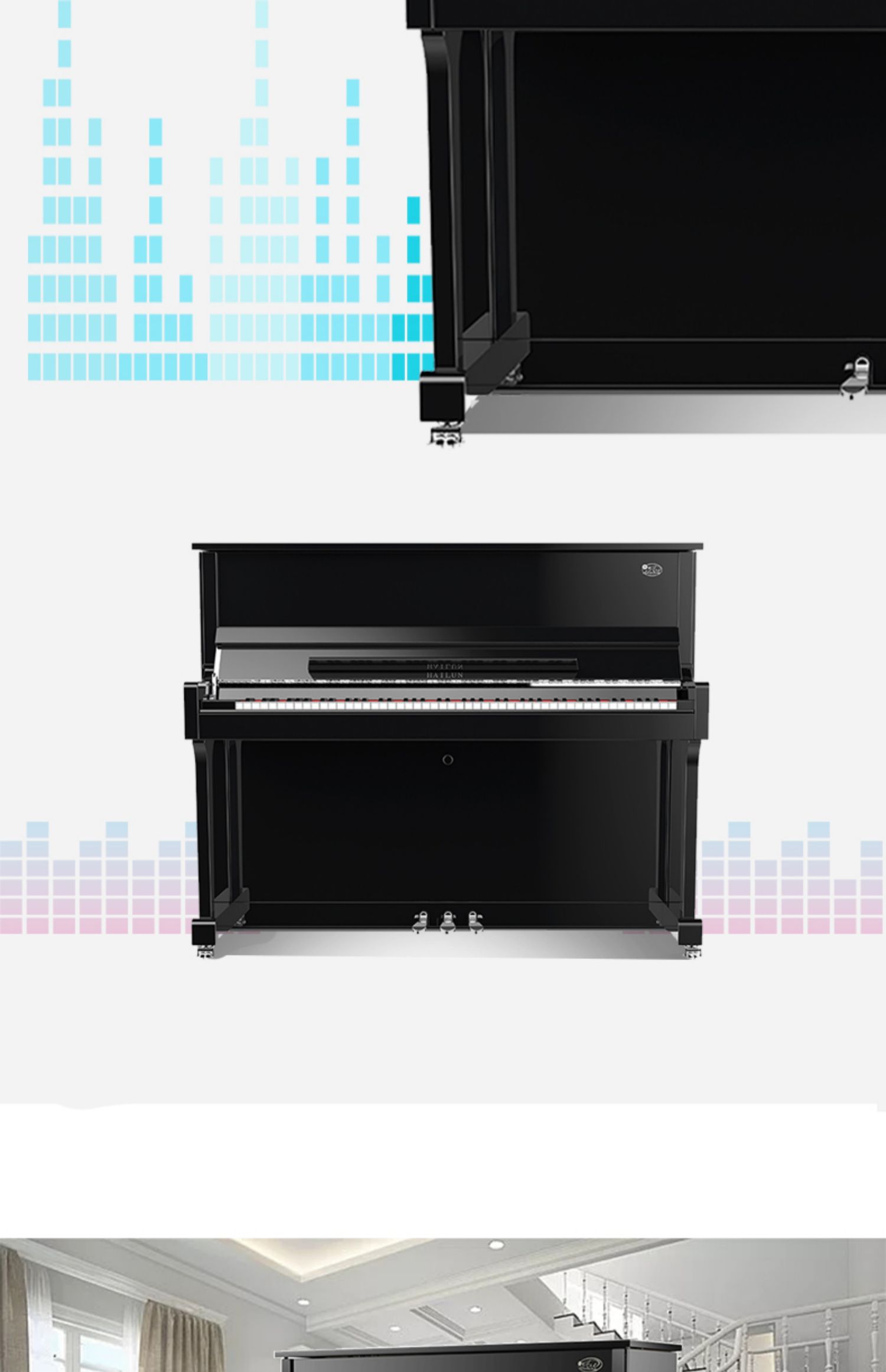 Helen Upright Piano 120SE dành cho người lớn Nhà chuyên nghiệp Kiểm tra trình độ dành cho người mới bắt đầu Cao cấp hoàn toàn mới Piano thật - dương cầm piano