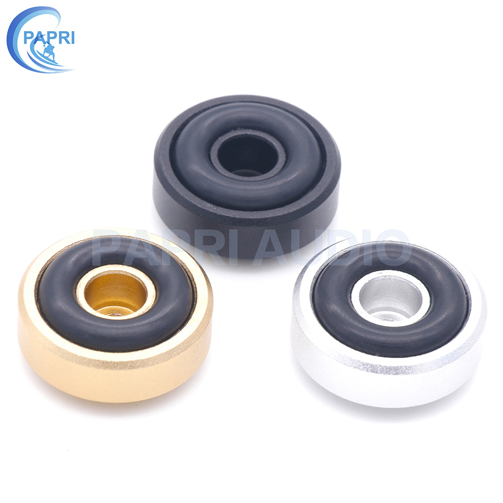 Solid aluminum alloy power amplifier shock absorber foot pad 20x8MM speaker shockproof foot nail Computer case CD machine foot bile machine