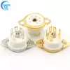 GZC7-F-G Gold plated small 7-pin vacuum tube holder Small 7-pin socket for 6J1 6J2 6J3 6J4