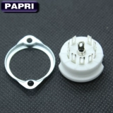 Небольшой 9 -типовой электронный трубку девять -фут, покрытые керамическим золотым фосфором, бронзовый сарай ECC83 6922 EL84 12AX7 12AU7 12AU7888 5670 6DJ4 Сиденье желчного протока Сидень