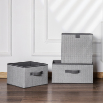 Clothes storage box storage household clothes wardrobe folding storage box clothing storage box basket bag artifact w
