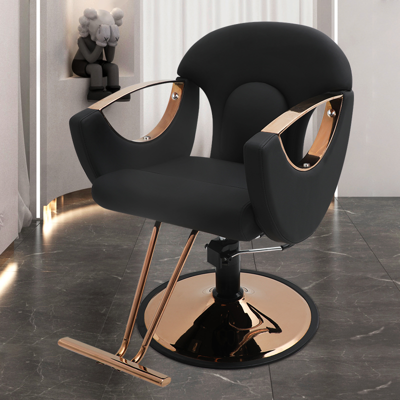 Net celebrity Li Kun shop chair hair salon special high-end hairdressing perm dye lift seat fashion hair stylist haircut stool