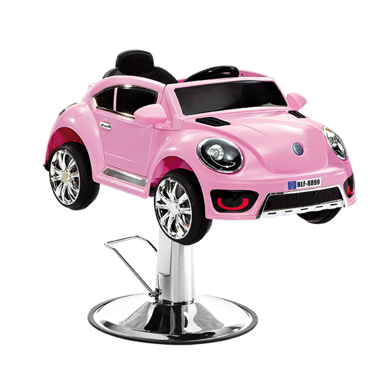 Children's special chair cartoon car shop accessories chair boy hair cutting chair new stainless steel chassis