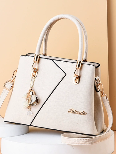 阿卡芙 Модная вместительная и большая демисезонная сумка на одно плечо для матери