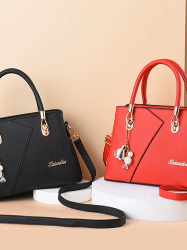 阿卡芙 Модная вместительная и большая демисезонная сумка на одно плечо для матери