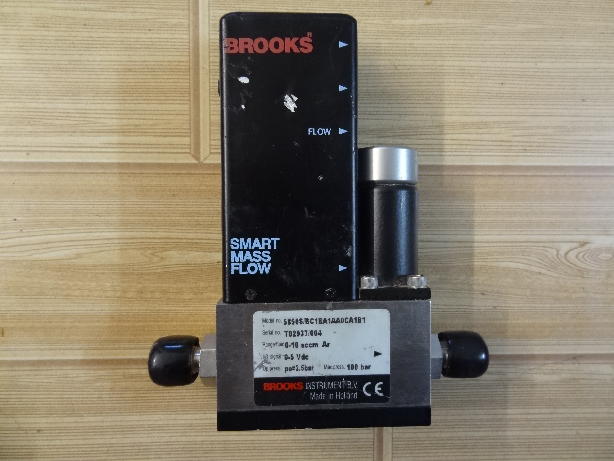Original Clothing Bruss BROOKS 5850S BC1BA1AA0CA1B1 Gas Mass Flow Meter Depot Inventory