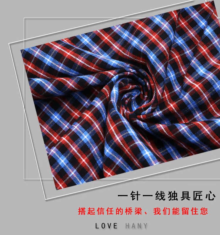 Mùa xuân mới cotton cũ vải thô áo sơ mi nam dài tay trung niên giản dị lỏng áo cha áo sọc caro