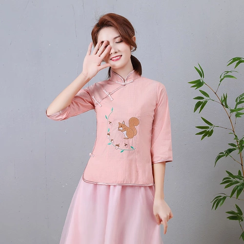 Ретро комплект, костюм для школьников, 2019, с вышивкой