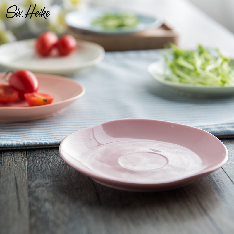 Color home creative small Japanese kitchen ceramic plate sauce dish taste dish of dip dish plate tableware