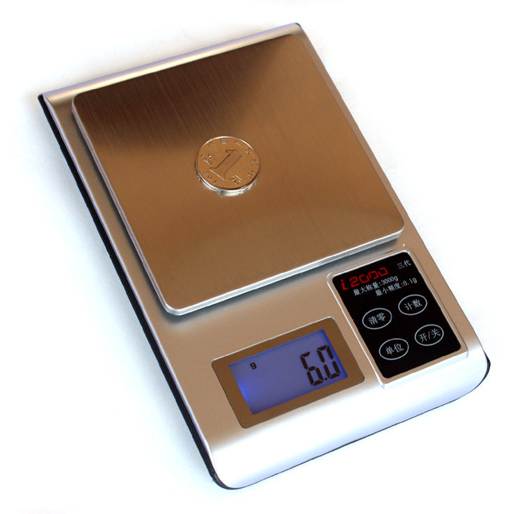 Household kitchen baking electronic scale 0 1g high-precision food weighing hair salon hairdressing shop dye cream coloring small
