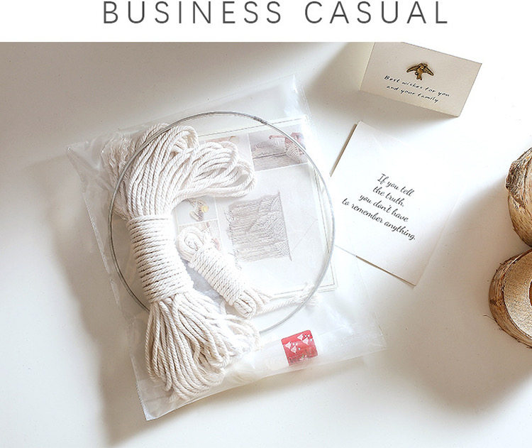 Гобелен 手工编织挂毯diy材料包北欧风流苏壁挂客厅卧室装饰风格生日礼物