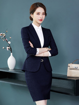 High-end business suit Womens summer temperament fashion summer Sales department Work clothes Jewelry store skirt suit Suit suit suit