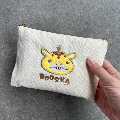 Мультяшная портативная сумка-органайзер, маленькая сумка клатч, наушники, аксессуар, косметичка, с вышивкой